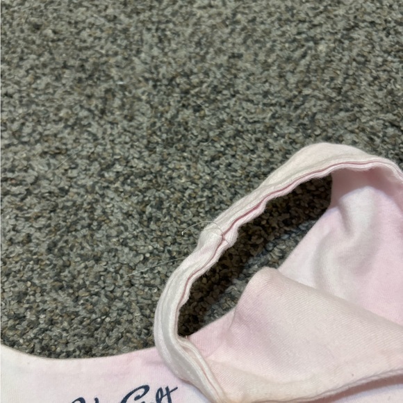 John Galt Pink Marble Cropped Tank - Picture 3 of 5